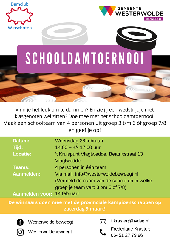 Schooldam toernooi